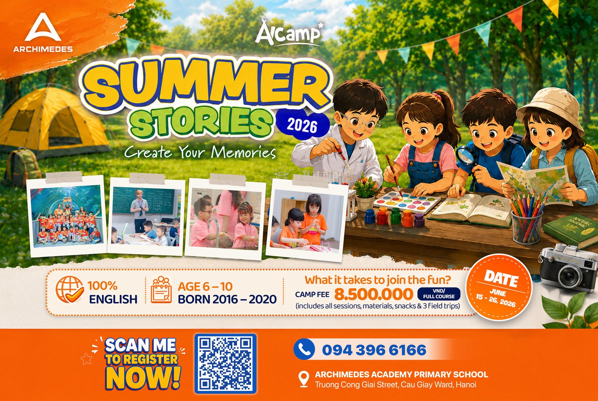 SUMMER STORIES 2026: Nơi những câu chuyện mùa hè kỳ diệu bắt đầu!