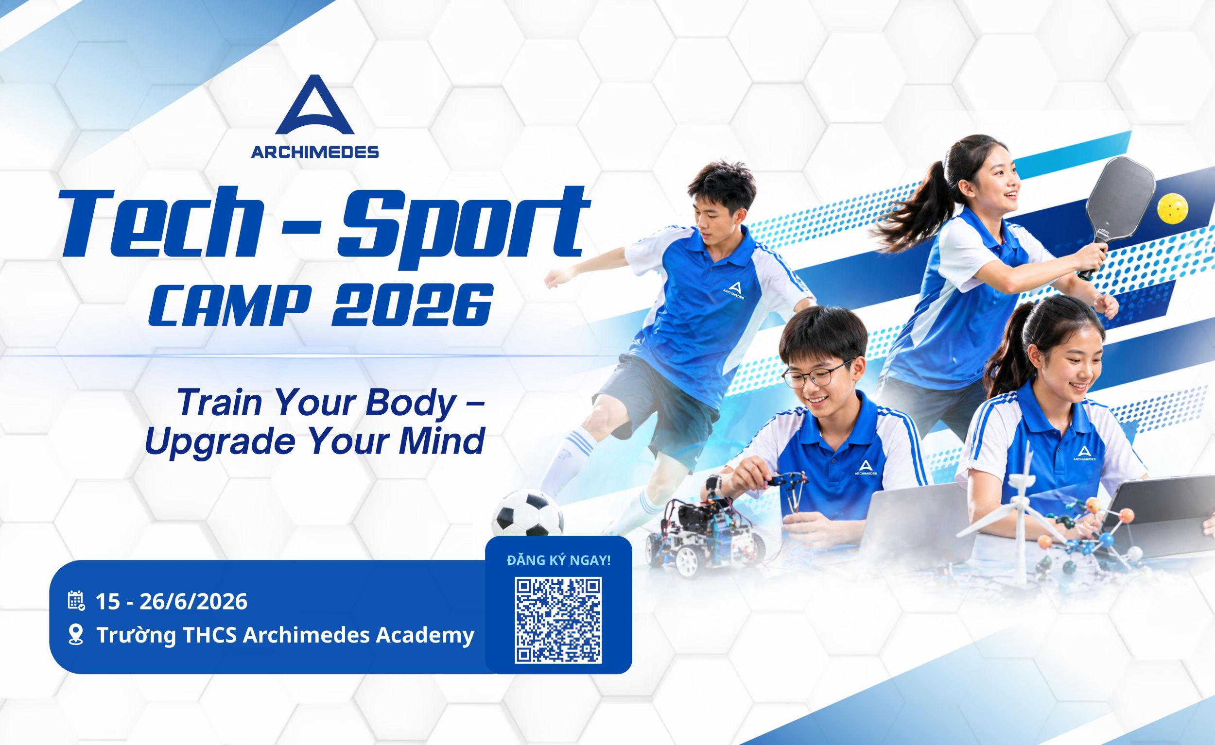 Tech-Sports Camp 2026: Train your body – Upgrade your mind