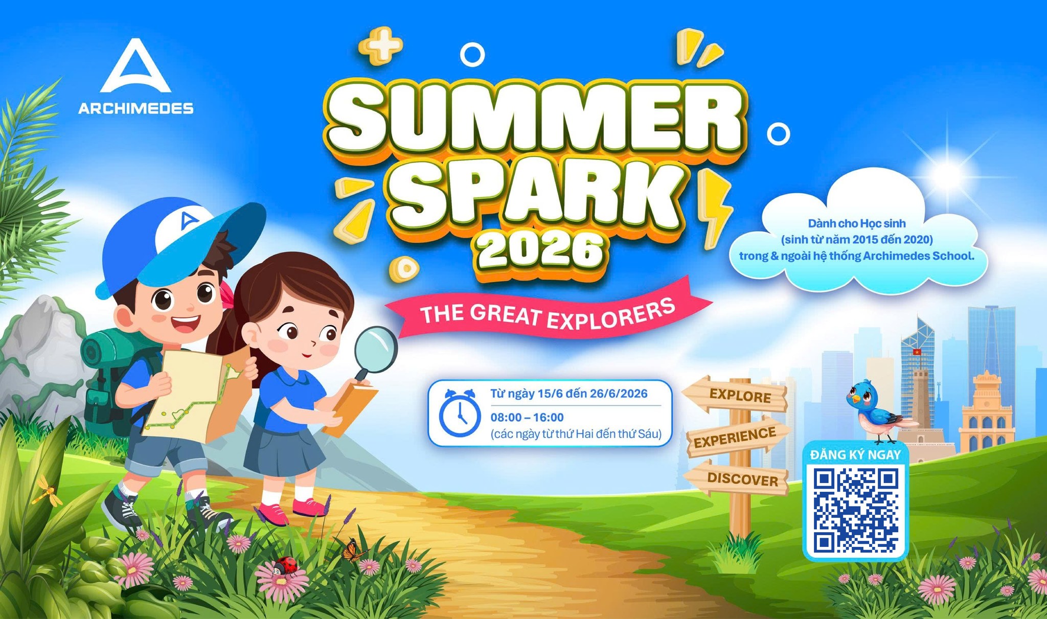 SUMMER SPARK 2026 – THE GREAT EXPLORERS