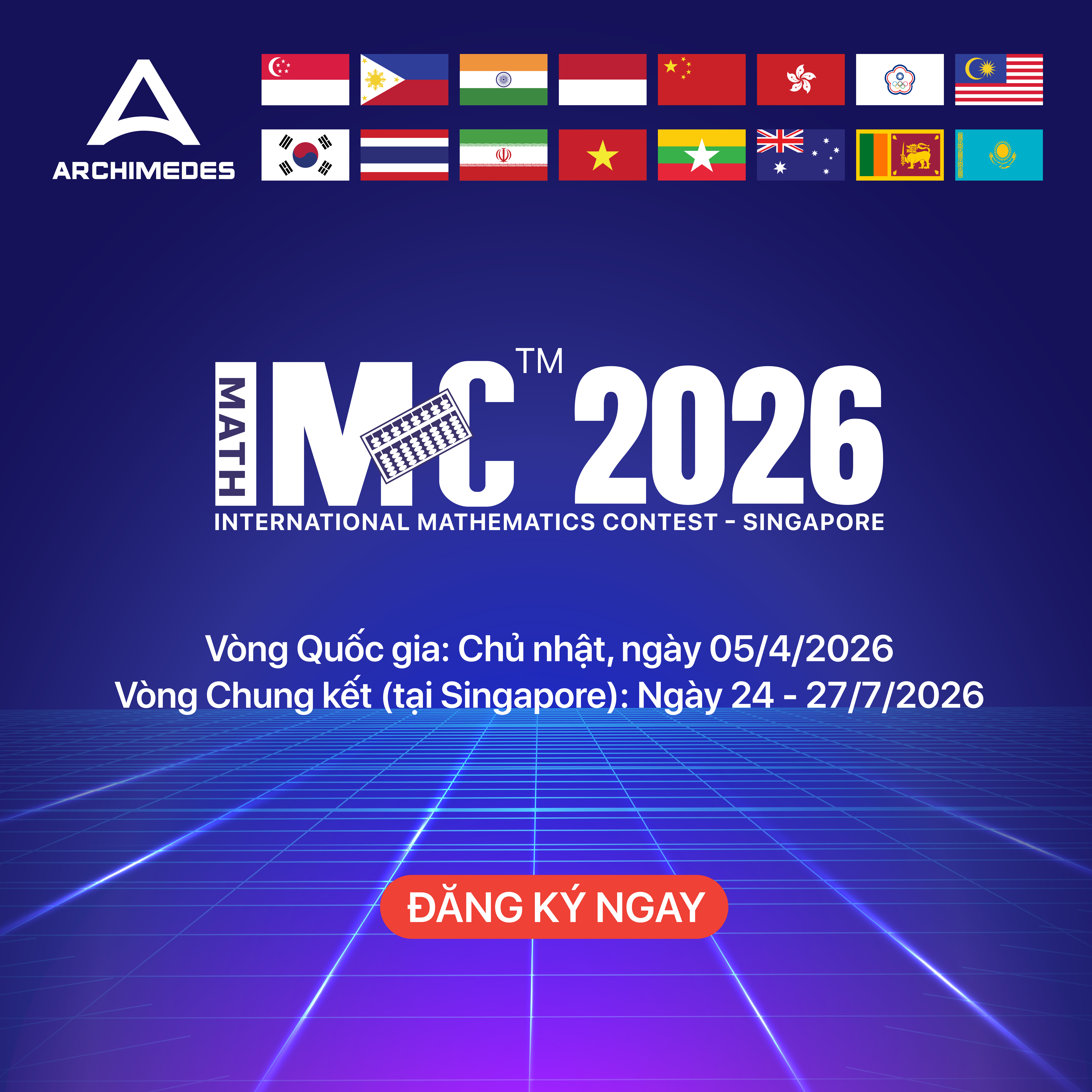 IMC 2026 chính thức khởi động – Toán học không biên giới