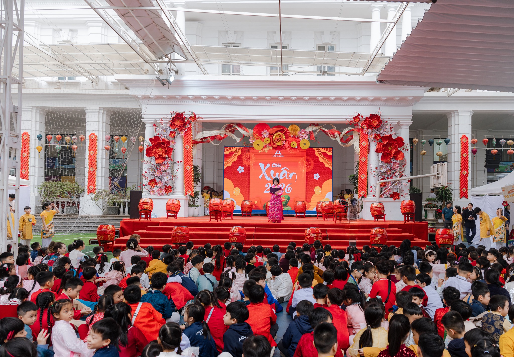 Lễ hội Xuân Việt 2026: Bản hòa ca mùa xuân kết nối toàn Hệ thống Archimedes School 