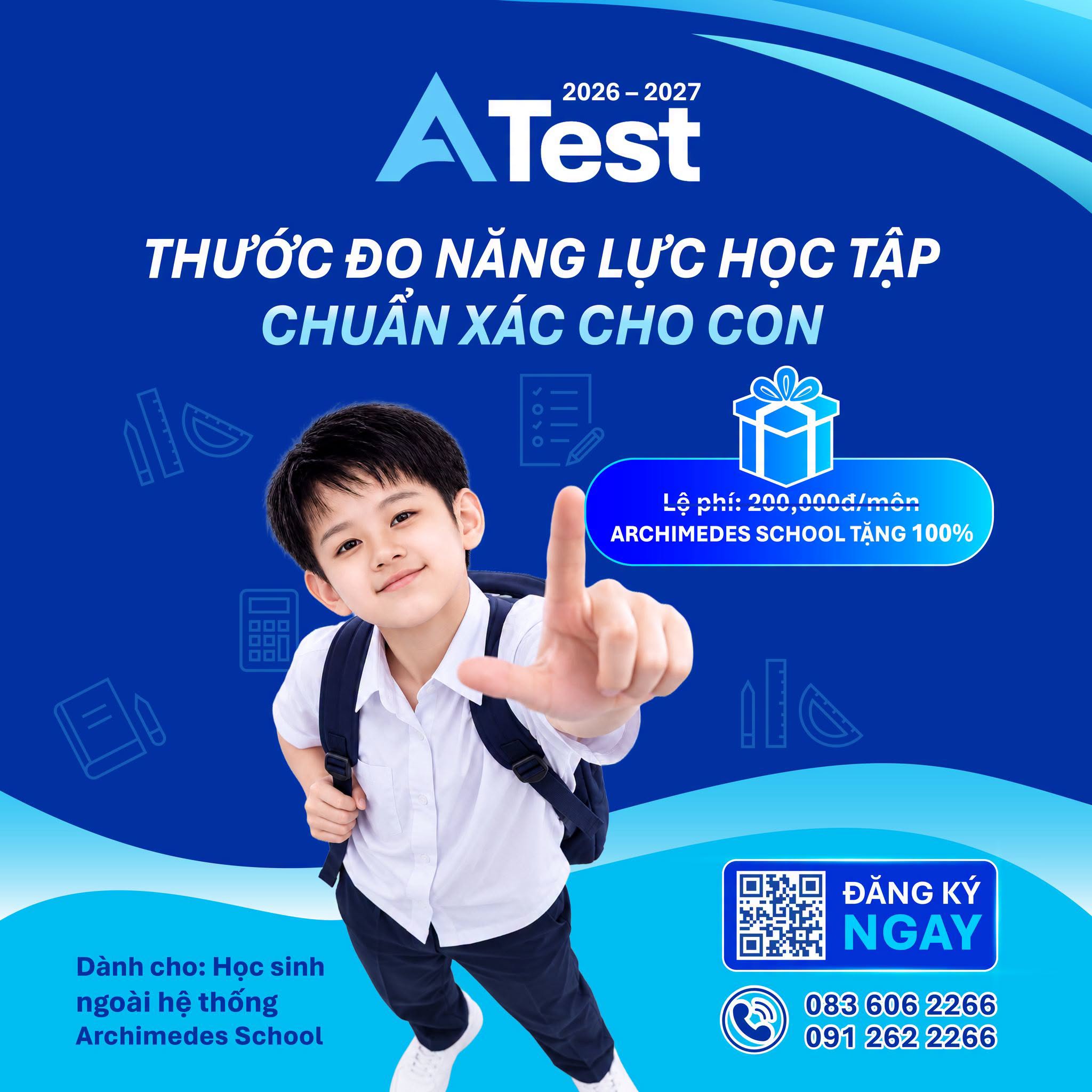 A/TEST 2026 – 2027 | Khảo sát năng lực - Định hướng lộ trình học tập