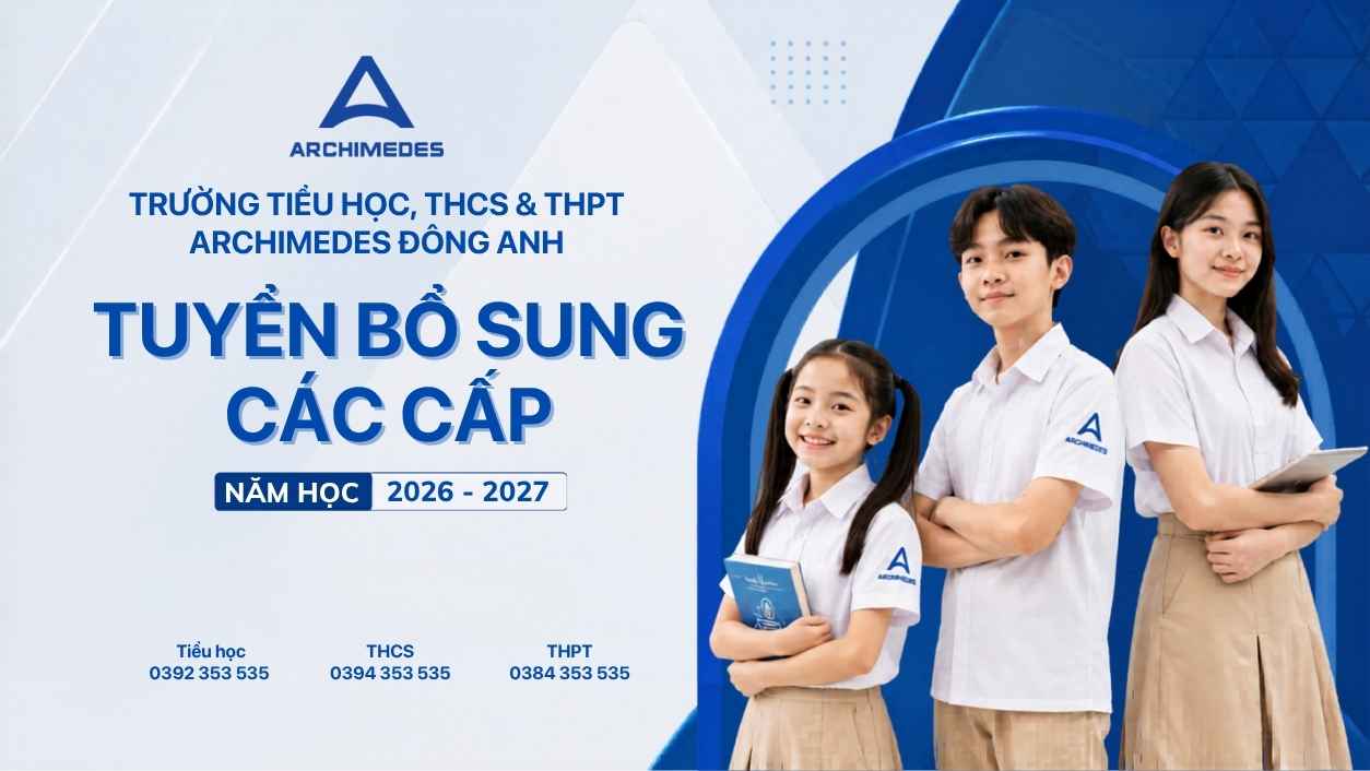 [ADAS] Thông báo tuyển sinh bổ sung năm học 2026 - 2027