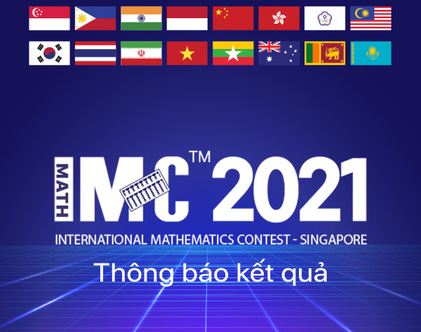 Kết quả Kỳ thi IMC 2021: 34 HCV, 65 HCB và 124 HCĐ