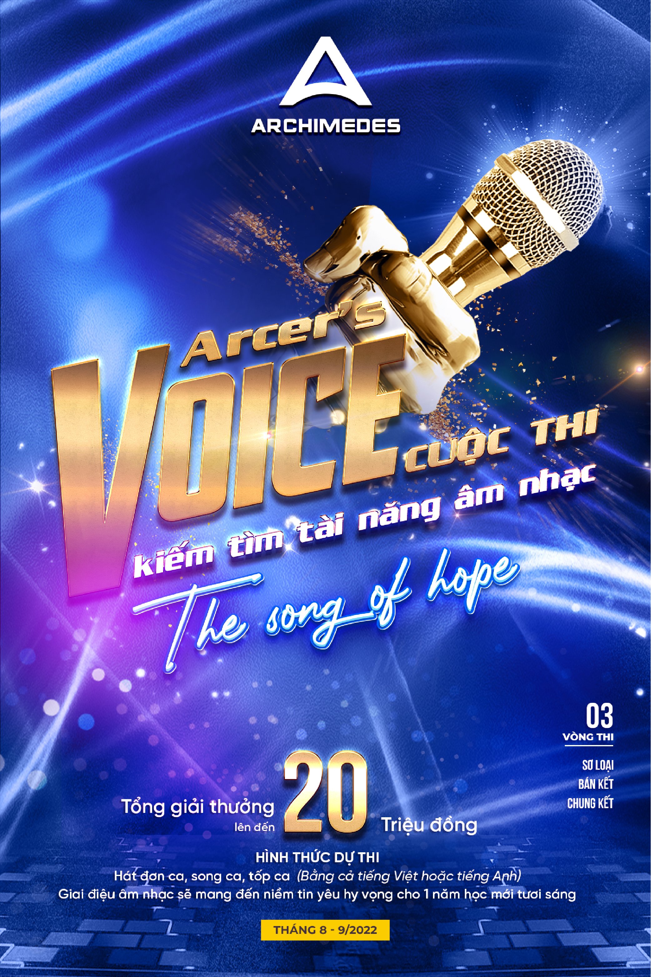 Phát động Cuộc thi Arcer's Voice: The song of hope