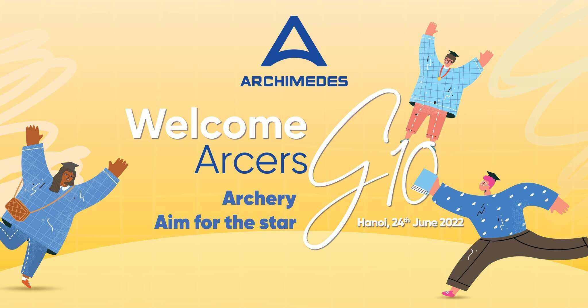 WELCOME ARCERS G10: 