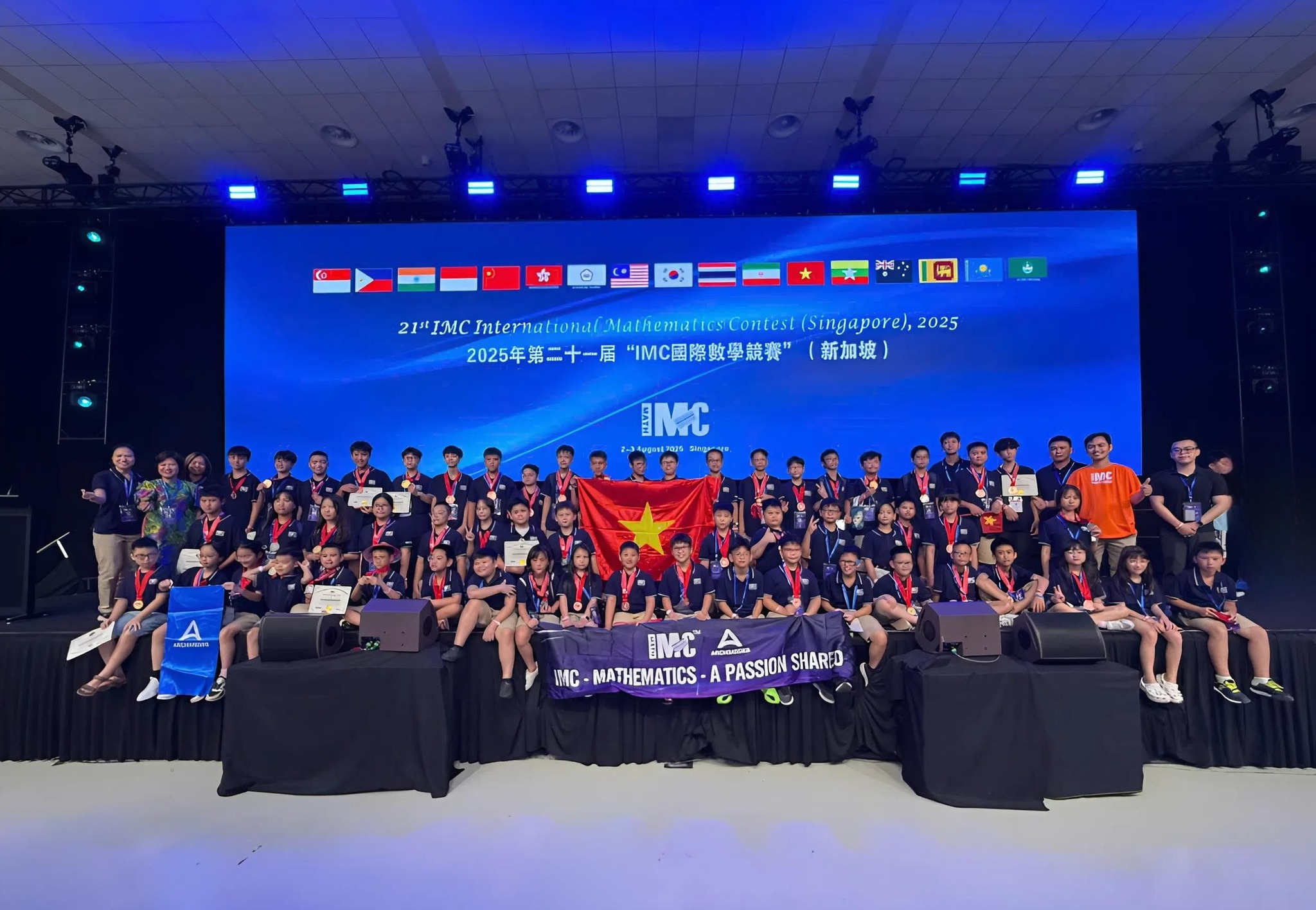 IMC 2025: Đoàn Việt Nam xuất sắc giành 55 Huy chương, 31 Arcers đạt giải