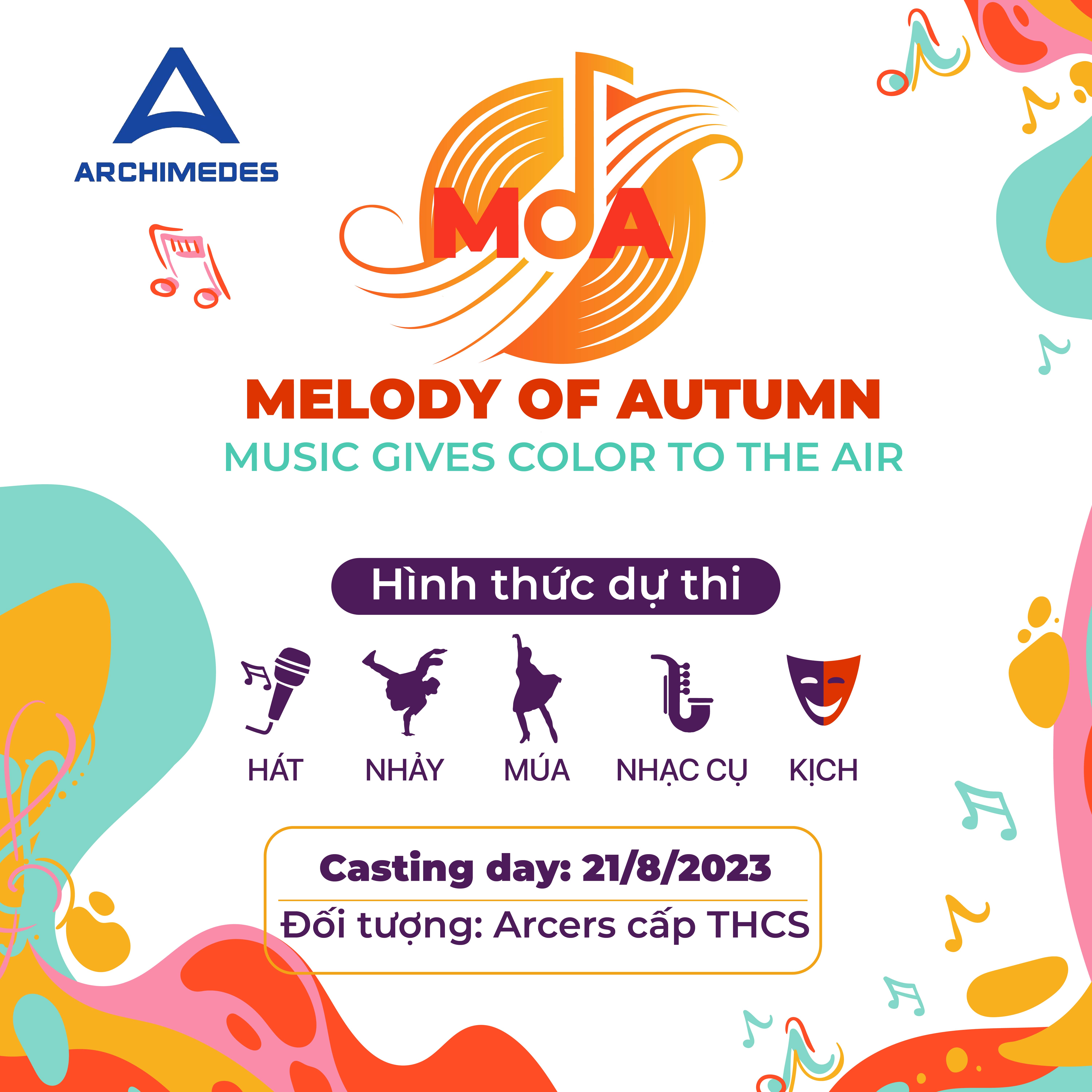 Phát động cuộc thi tài năng nghệ thuật Melody of Autumn 2023: Music gives color to the air