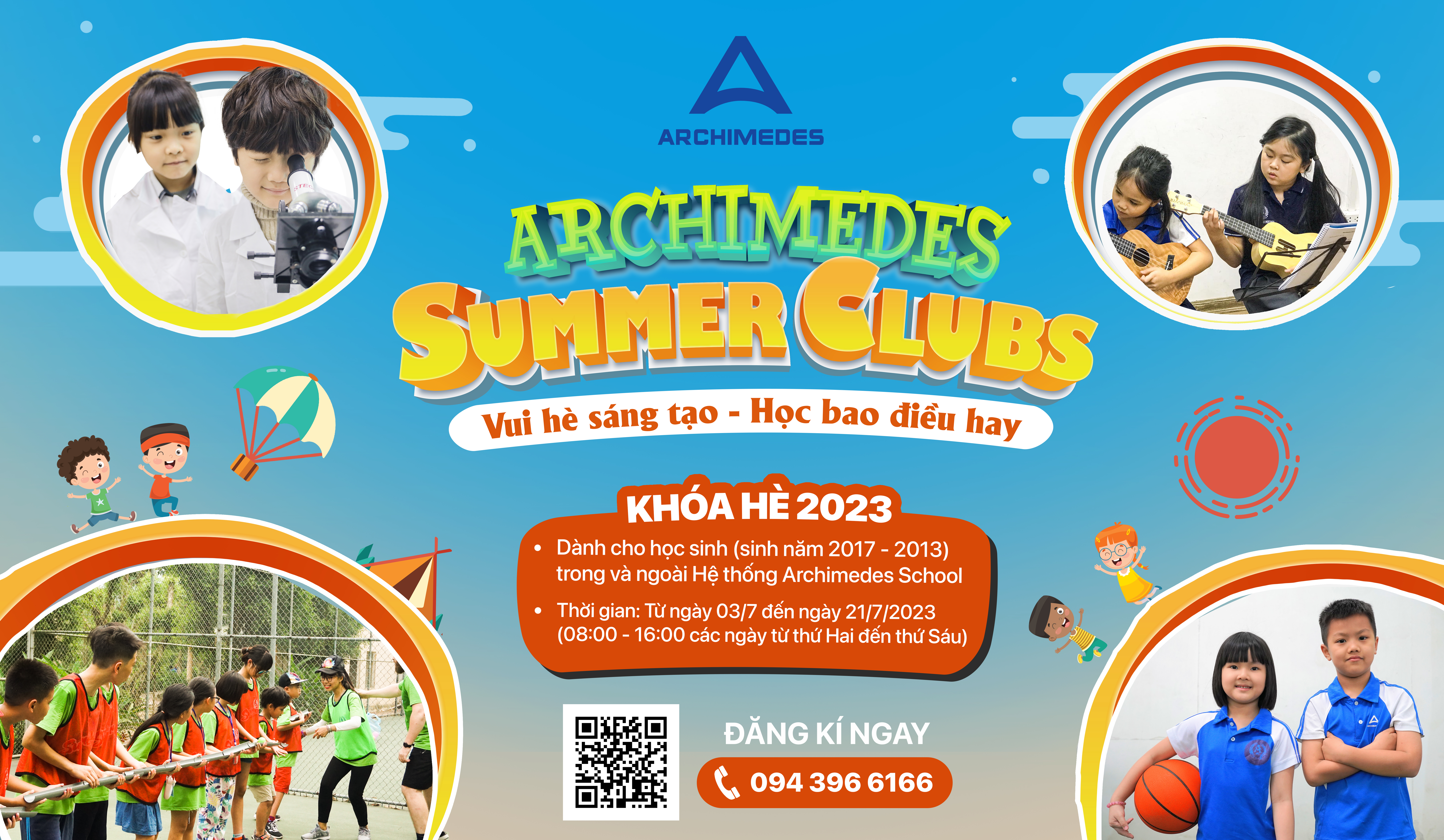 [AAPS] Hè vui, bay cao sáng tạo cùng Archimedes Summer Clubs 2023