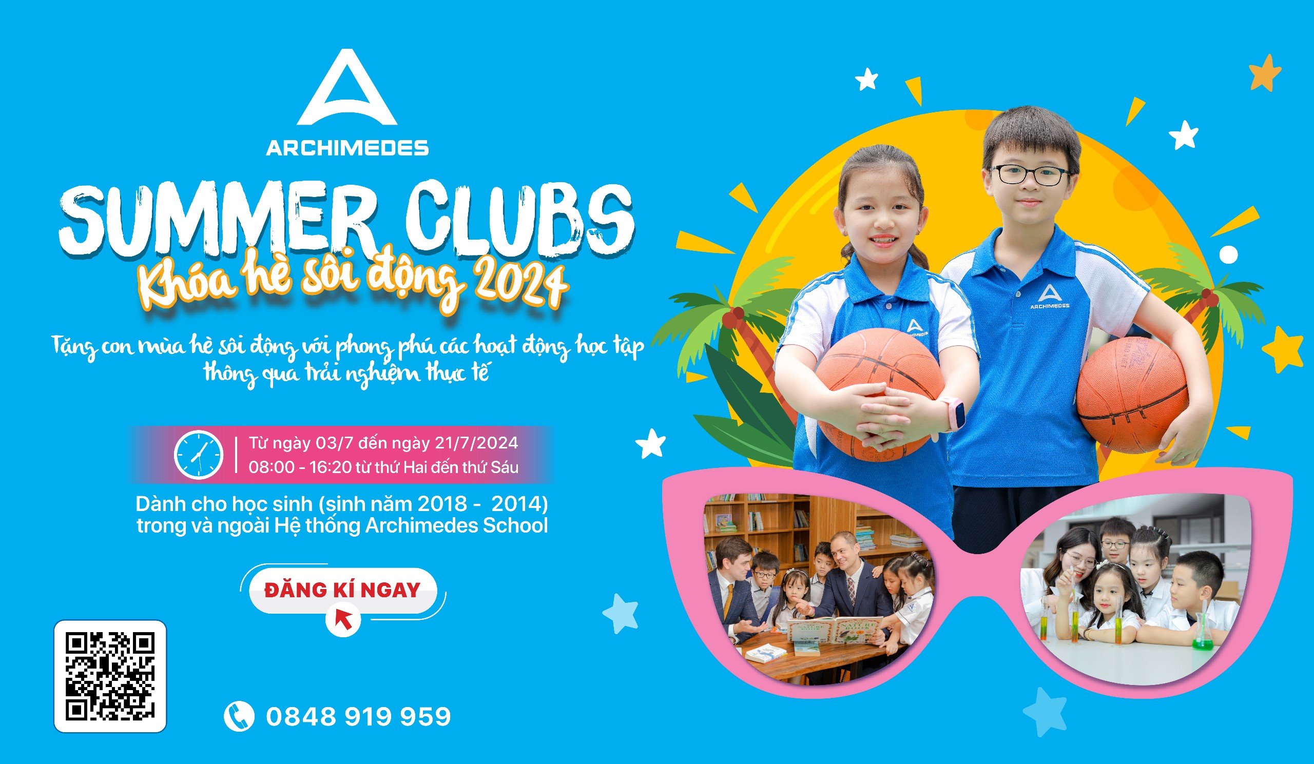 [ADAS] Archimedes Summer Clubs 2024: Tặng con mùa hè sôi động