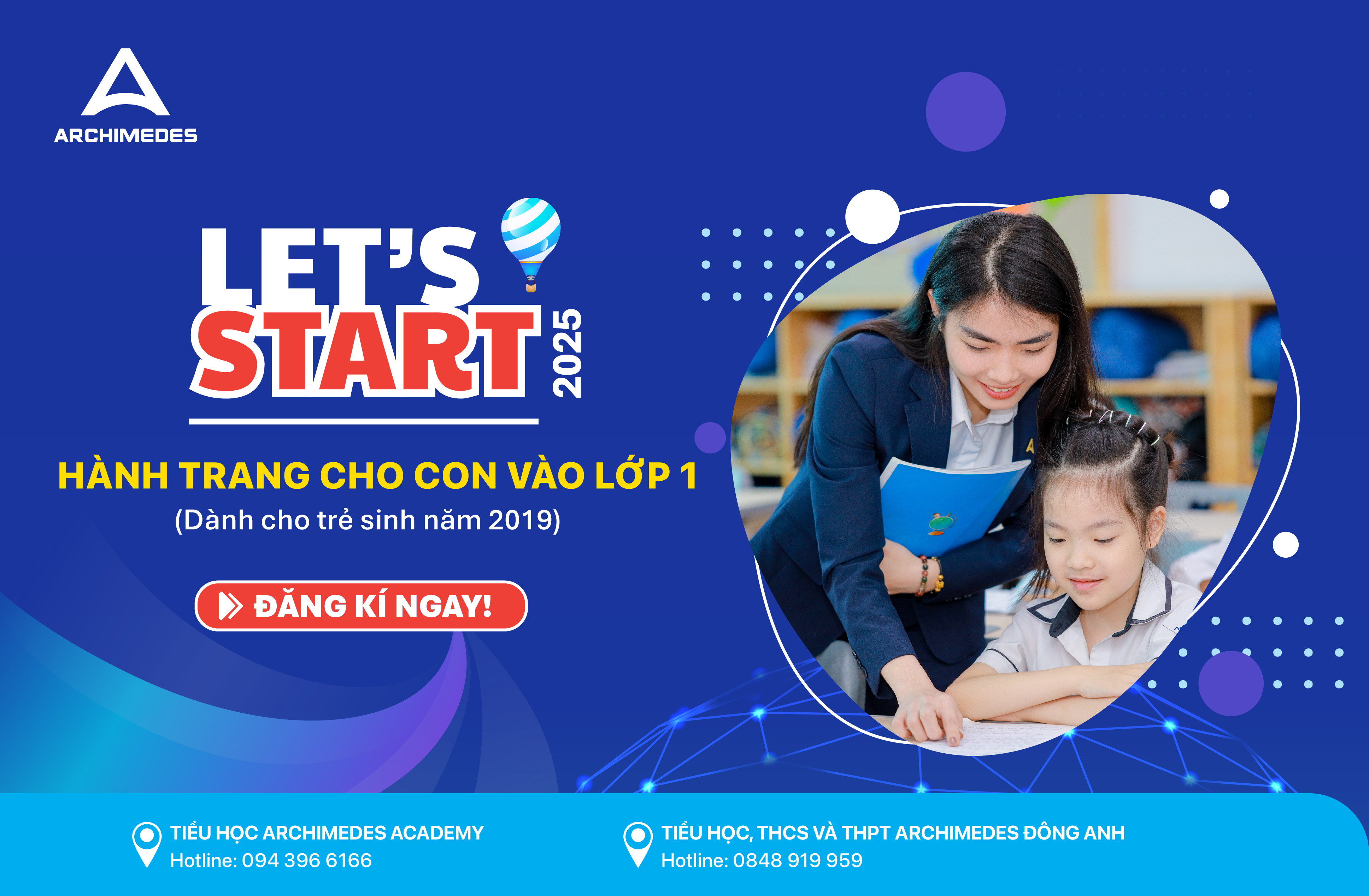 LET'S START 2025: HÀNH TRANG CHO CON VÀO LỚP 1