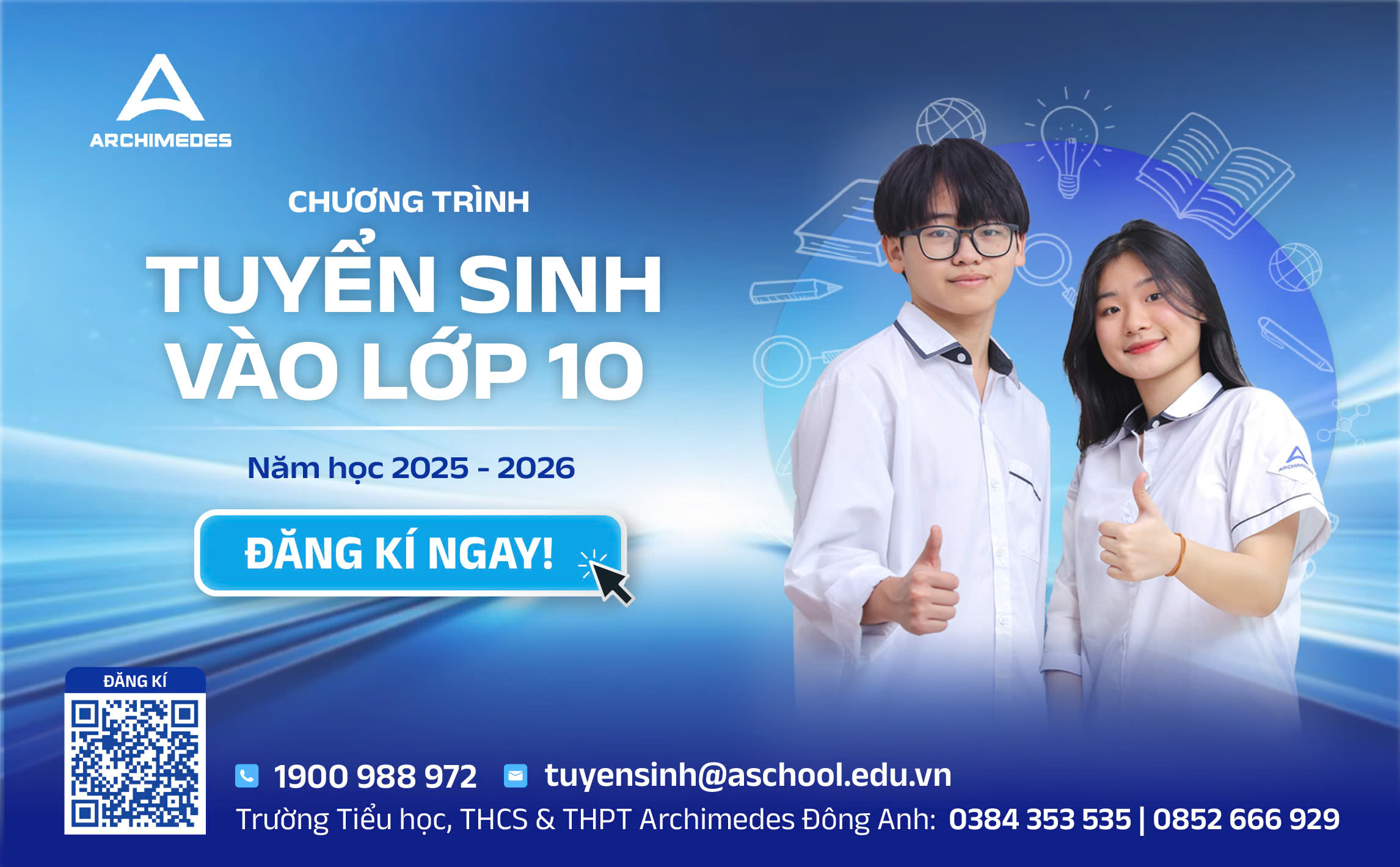 Chương trình tuyển sinh lớp 10 năm học 2025 – 2026