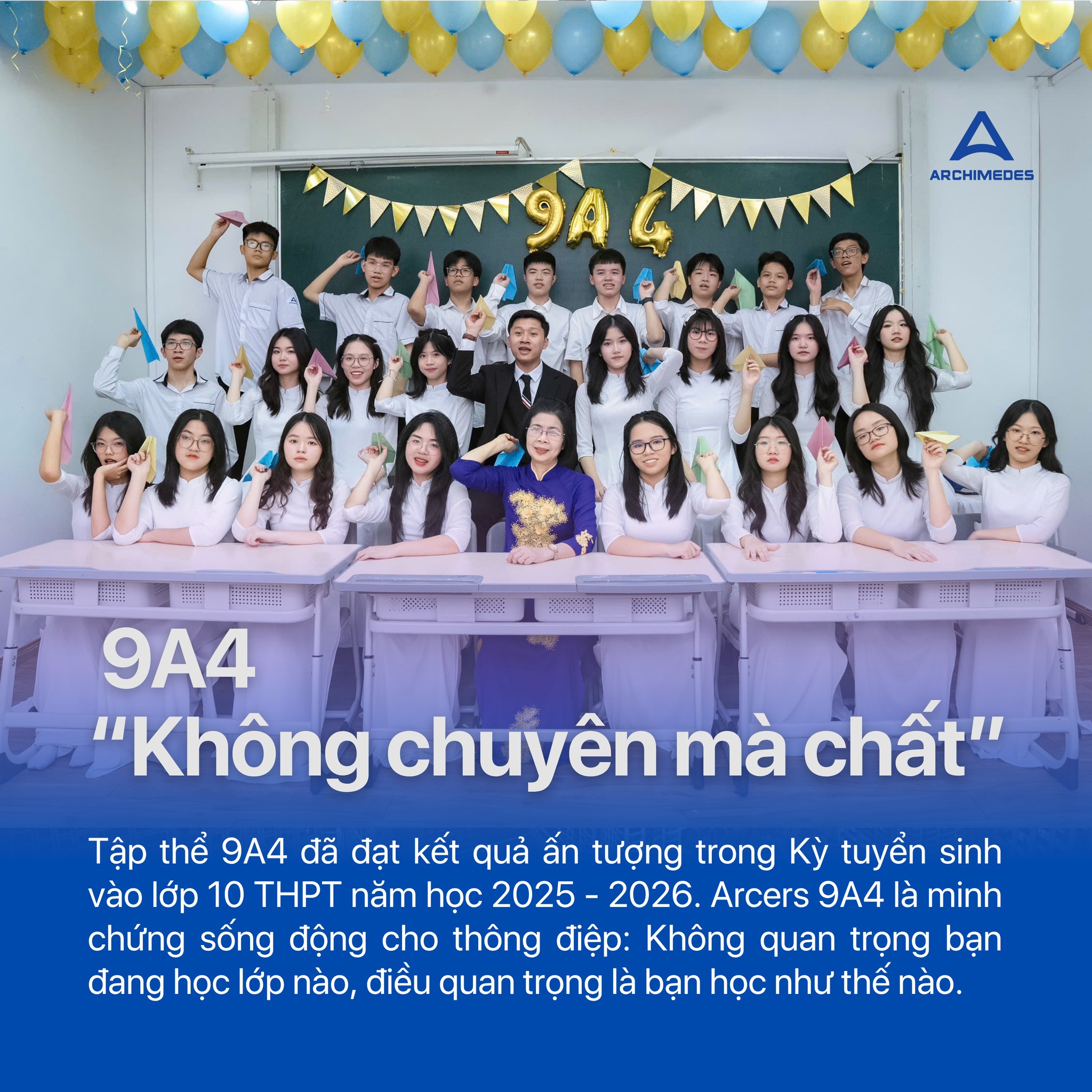 ️9A4 – Thành công là khi chúng ta trở thành phiên bản tốt hơn của chính mình