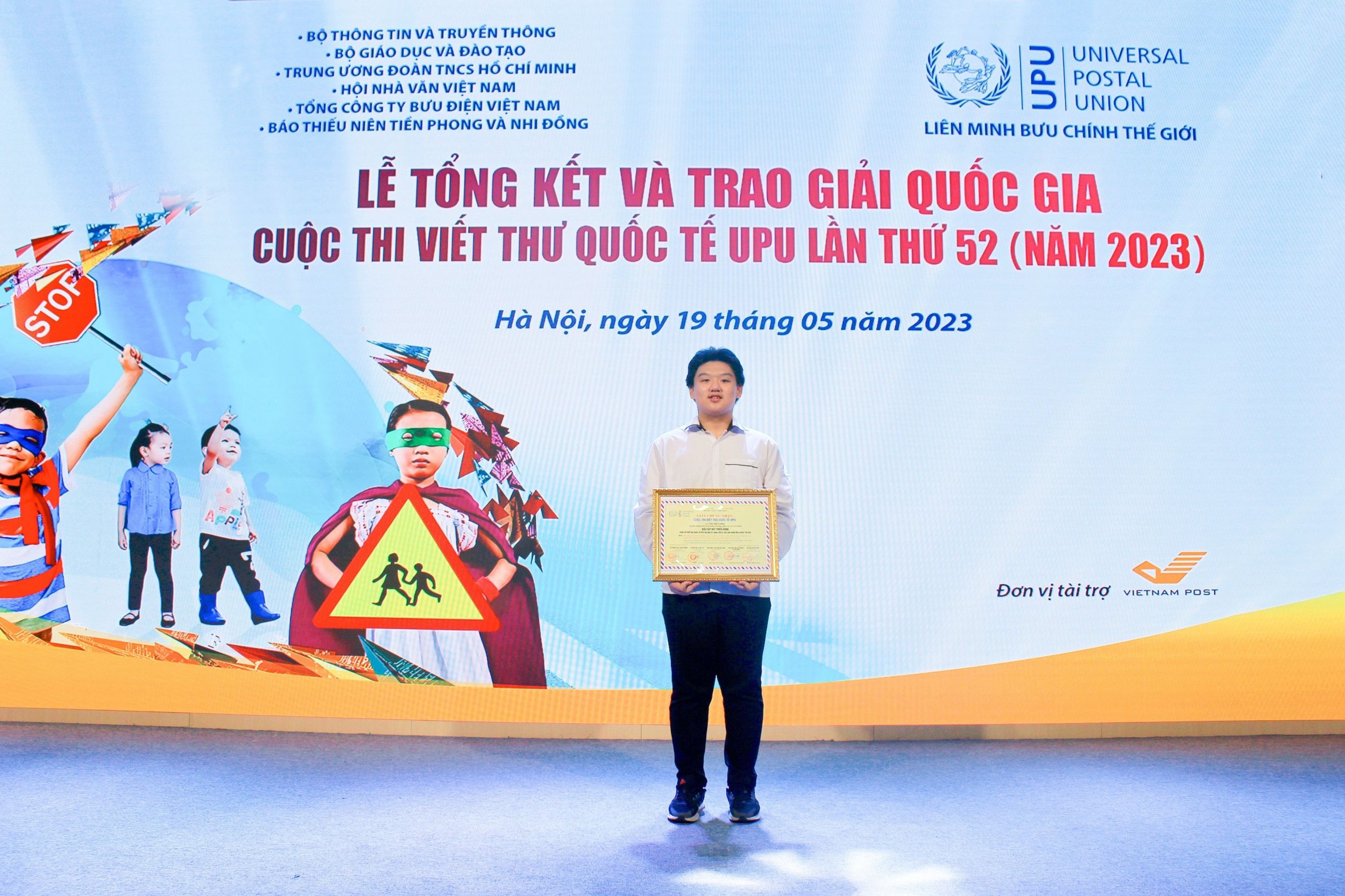 [AASS] Chúc mừng Arcer Trần Việt Cường, lớp 9A6 xuất sắc đạt giải 