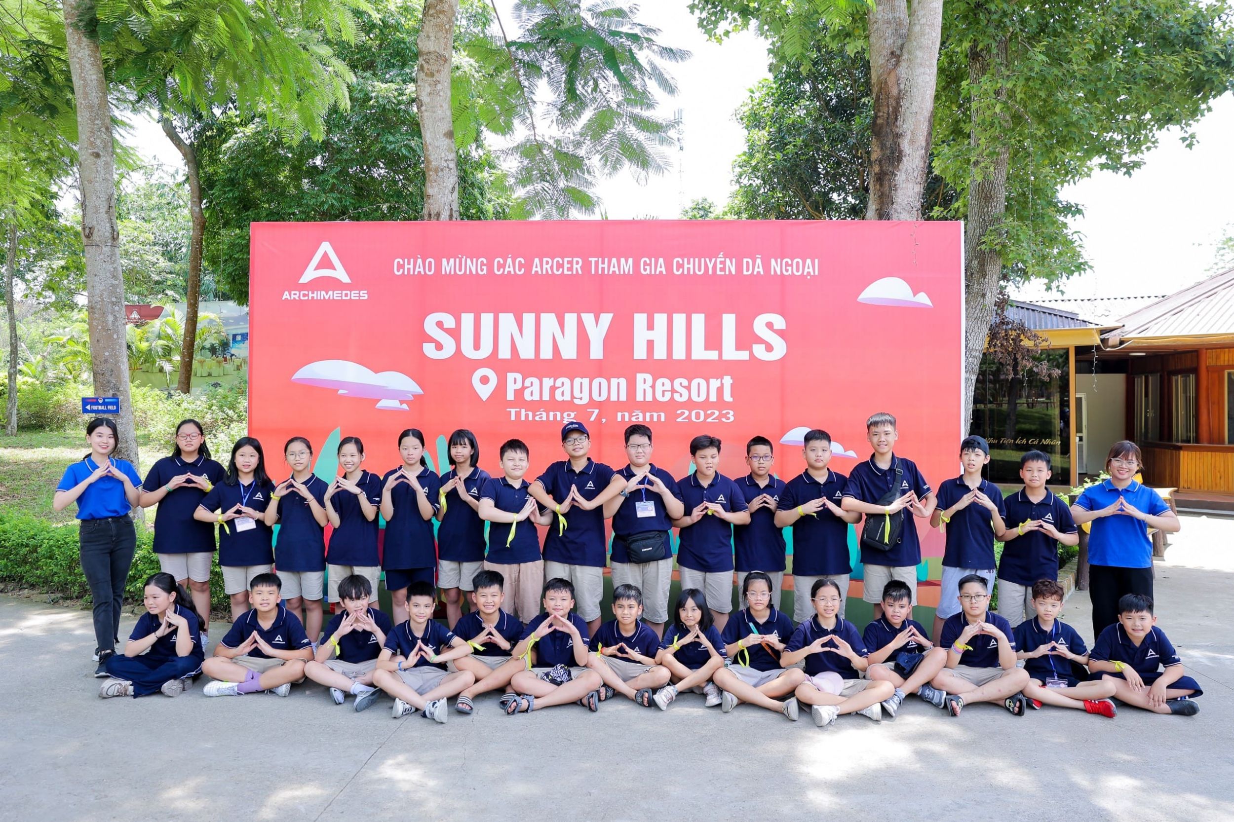  Arcers K6 tham gia chương trình dã ngoại hè Sunny Hills 2023: Enjoying nature - Enjoying life