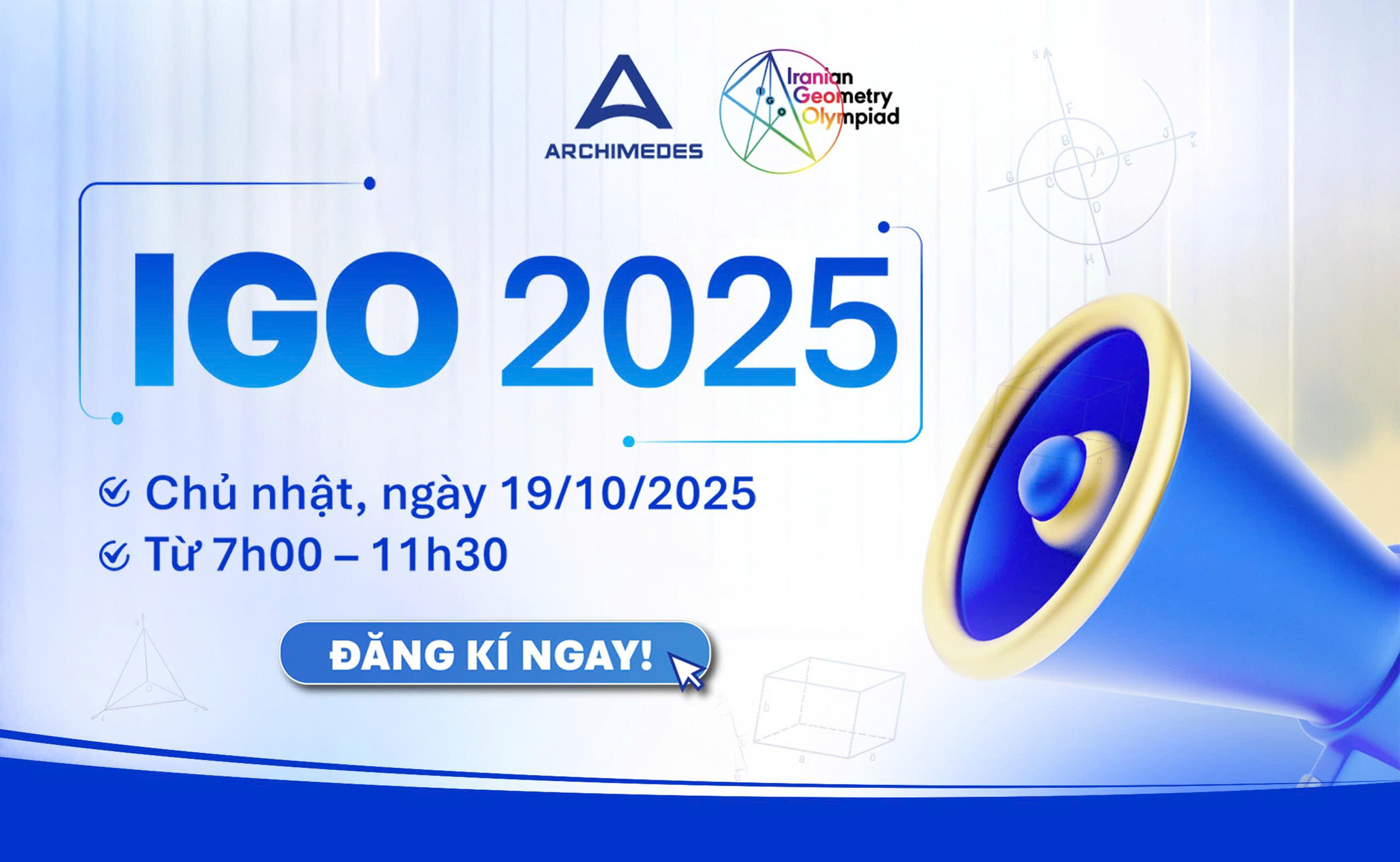  IGO 2025: Khi hình học trở thành sân chơi toàn cầu